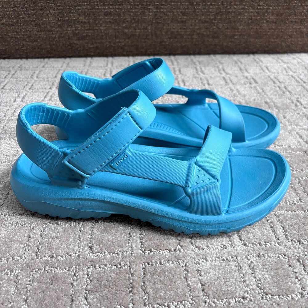 Teva Hurricane Drift Water Sandal Womens 10 Blue Floatable Hike Festival Comfort